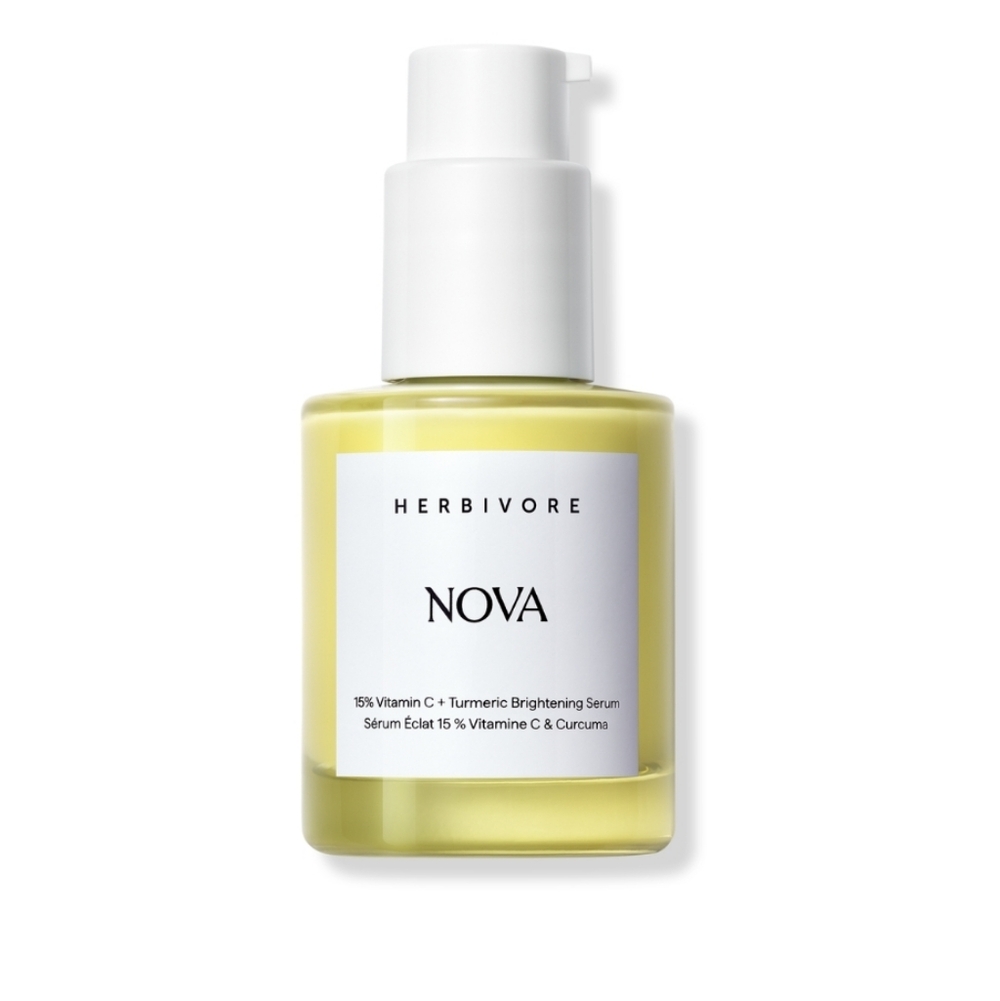NIB HERBIVORE NOVA 15% VITAMIN C TUMERIC BRIGHTENING SERUM